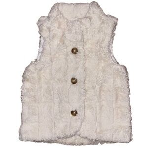 Hanna Andersson Girls Faux Vest (3T/90)
